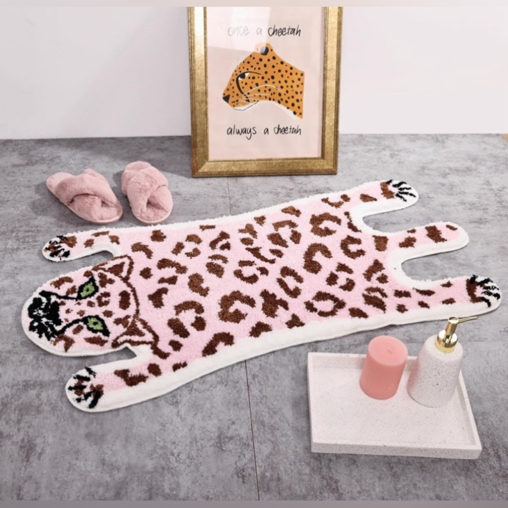 Leopard Non Slip Mat Rug - Picture 10 of 16